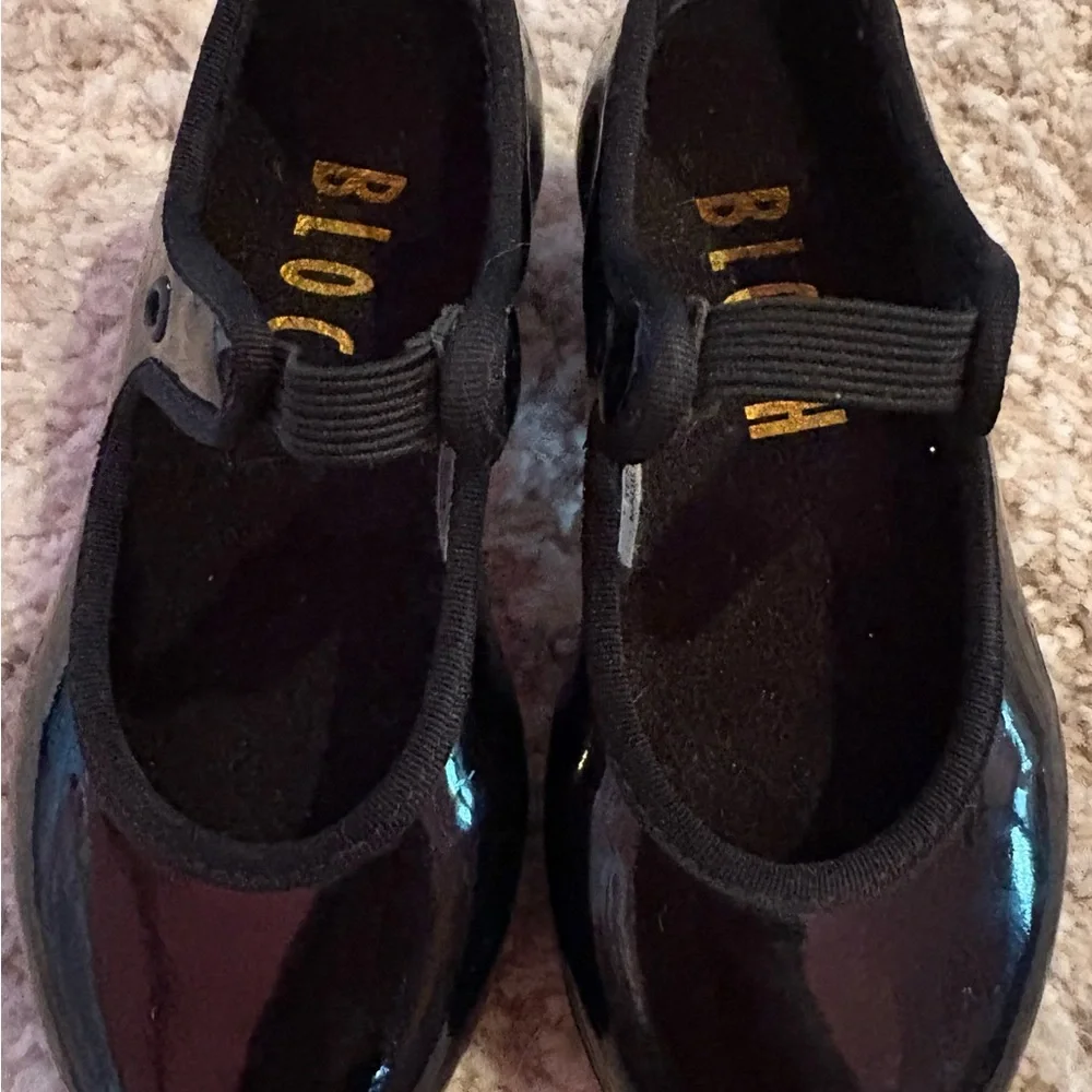 3/$15 Bloch Black Kids Tap Dancing Shoes
